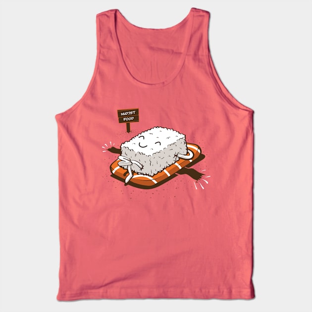 NUDIST FOOD Tank Top by FernandoSala